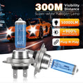 2/4 Uds H7 bombillas halógenas Canbus superbrillantes 12V 100W blanco 6000K faros automáticos para coche motocicleta luces halógenas Plug And Play