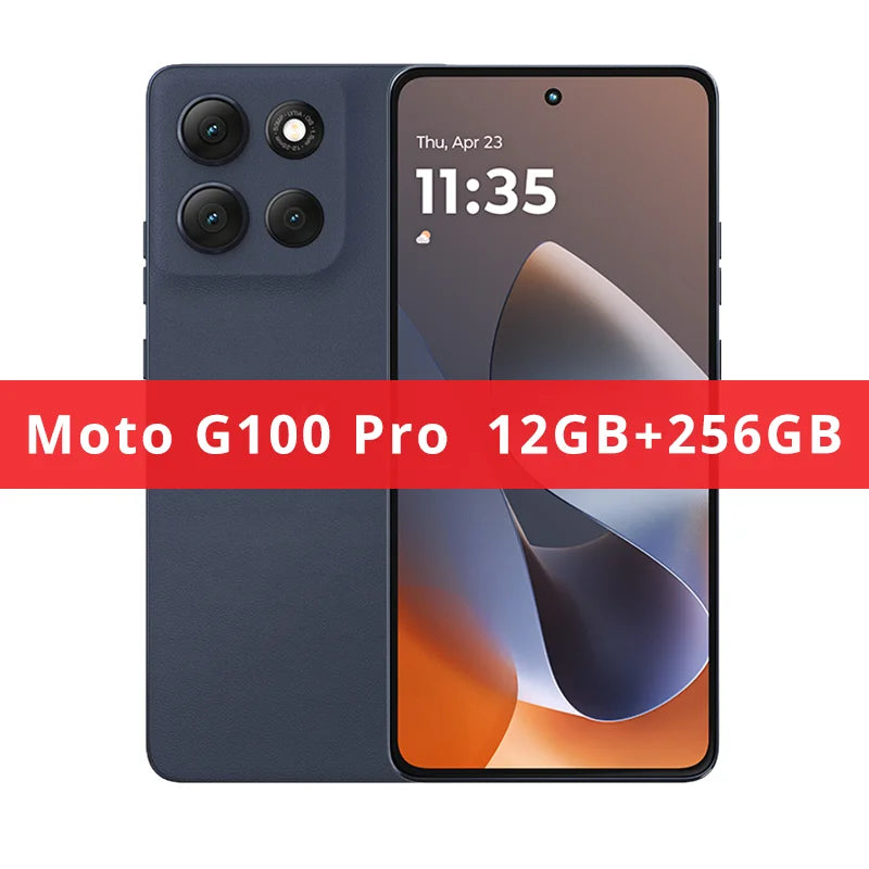 Motorola Moto G100 Pro SmartPhone Dimensity 7300 ROM Global 6,7 pulgadas 1,5 K pOLED 120Hz pantalla 50MP AI cámara 6720mAh teléfono móvil