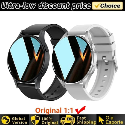 Reloj Inteligente para Mujer, Reloj con 6 Funciones de Monitoreo de Salud, Resistente al Agua, Asistente de Voz, Llamadas Bluetooth, Reloj Inteligente Deportivo Nuevo 2026 para Hombre