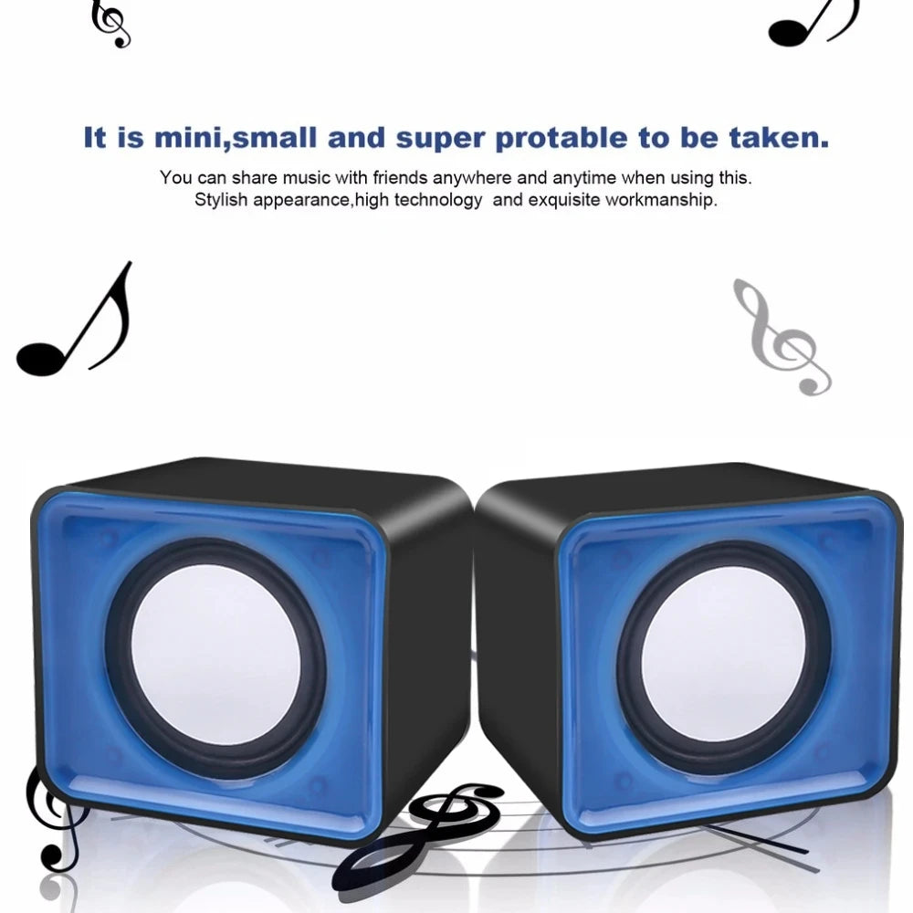 Altavoz De PC para ordenador, portátil, Notebook, escritorio, Caixa De Som, Mini caja De sonido, columna De música, columna acústica, sistema De Audio