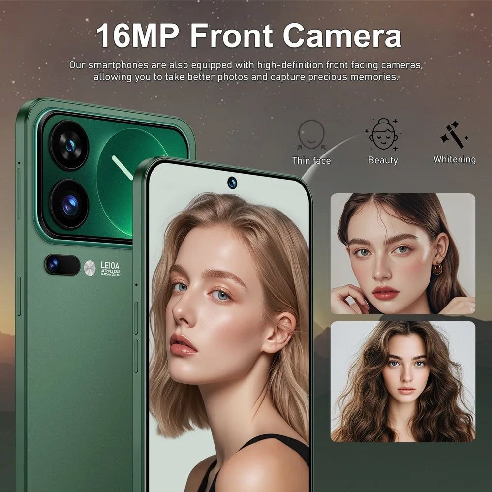 Teléfono Móvil Original HOT M17 Pro Max, Teléfono Celular 5G con Doble SIM, Pantalla HD de 7.3 Pulgadas, Versión Global Android, Batería de 7800 mAh, GPS