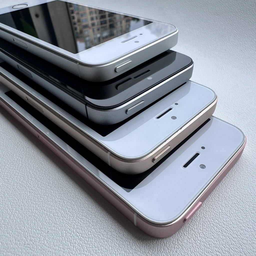 100% teléfono móvil iPhone SE Original 16/32/64/128GB ROM 2GB RAM 4,0 "iOS A9 Touch ID 12MP teléfono inteligente de doble núcleo desbloqueado