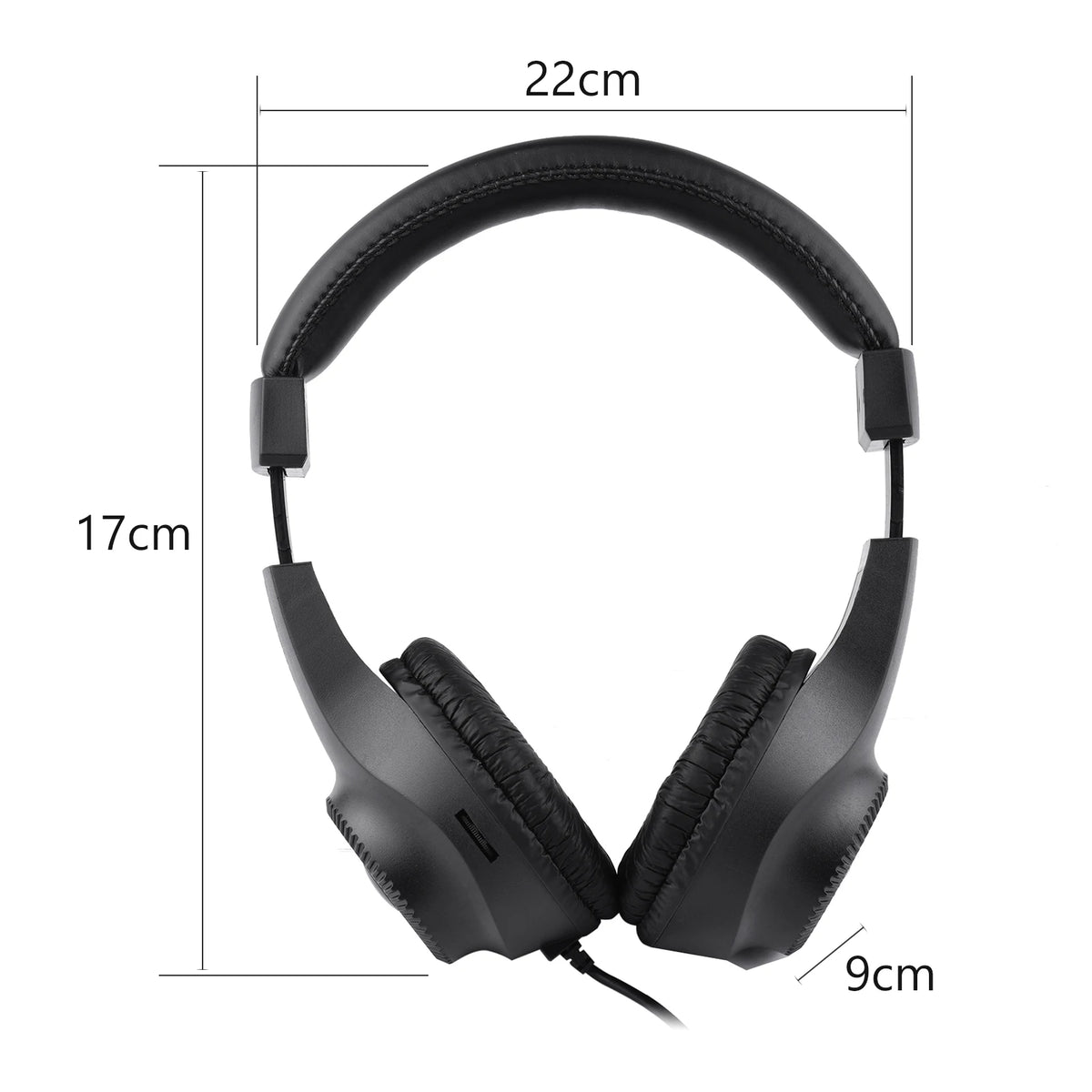 Auriculares con Monitor estéreo y cable, cascos sobre la oreja con controlador de 50mm, enchufe de 6,5mm para amplificador de guitarra, mezclador de Audio de Piano eléctrico