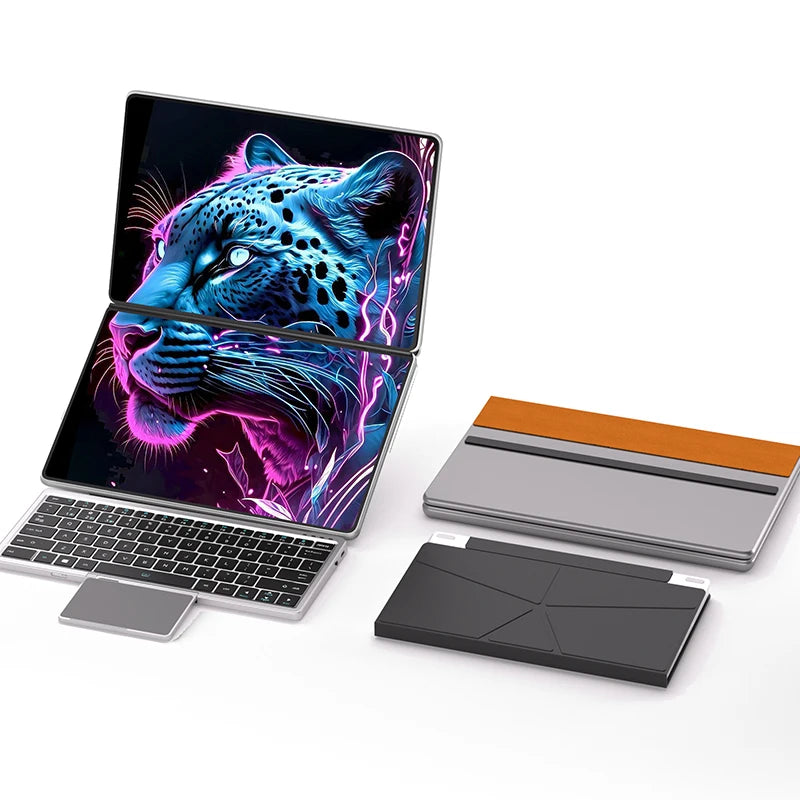 Ordenador portátil con pantalla Dual, Notebook Intel i3 1215U N100, pantalla táctil IPS de 10,95 pulgadas, Windows 11, tableta de oficina, WiFi 6, nuevo