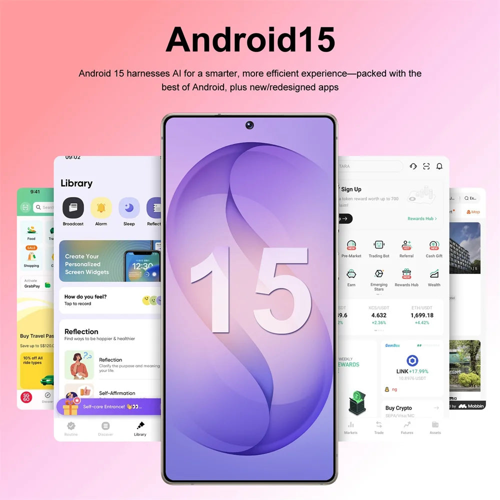 Nuevos Teléfonos Móviles S26 Ultra Smartphone Android 5G 7.3HD, 22G+2TB, 7800mAh, Desbloqueado, Doble SIM, Wifi, Versión Global