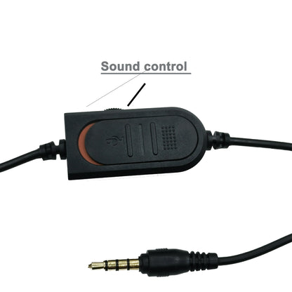 Auriculares con cable de 3,5mm para videojuegos, auriculares con micrófono para música, PS4, Play Station 4, juegos, PC, Chat, ordenador