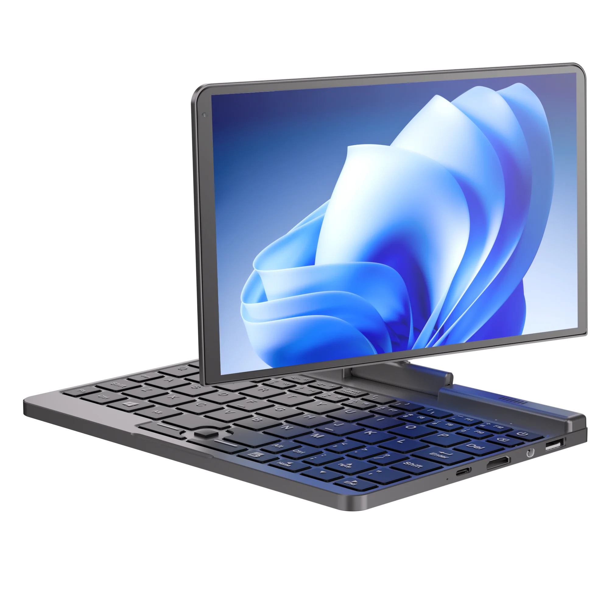 Mini Laptop YSJMNPC de 12.ª Generación, Intel N95 Quad Core, Pantalla de 8 Pulgadas, LPDDR5 12GB 4800MHz, M.2 1TB, Windows 11 Pro, AX WiFi 6, BT 5.2, RJ45 LAN