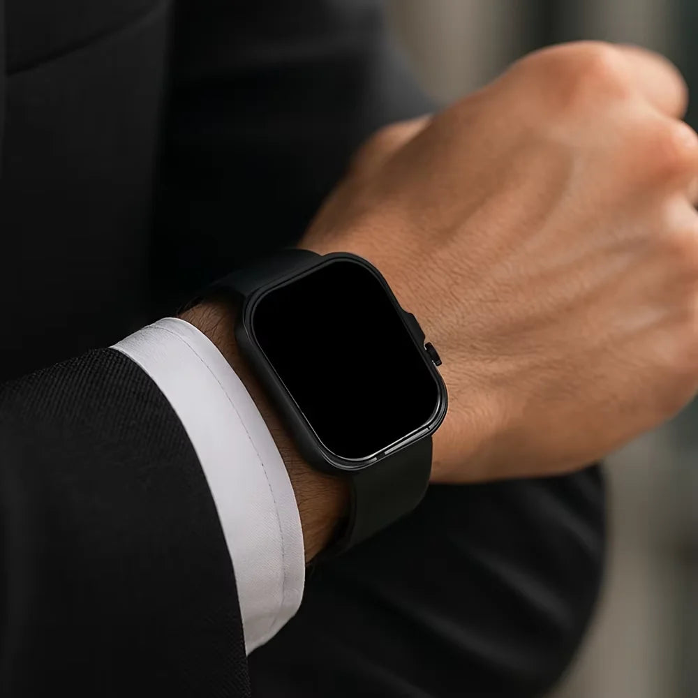 El Último Reloj Inteligente, Modelo de Alta Gama, Cuenta con una Pantalla Táctil de 1.83 Pulgadas, una Correa Elegante y Numerosas Funciones, Incluyendo