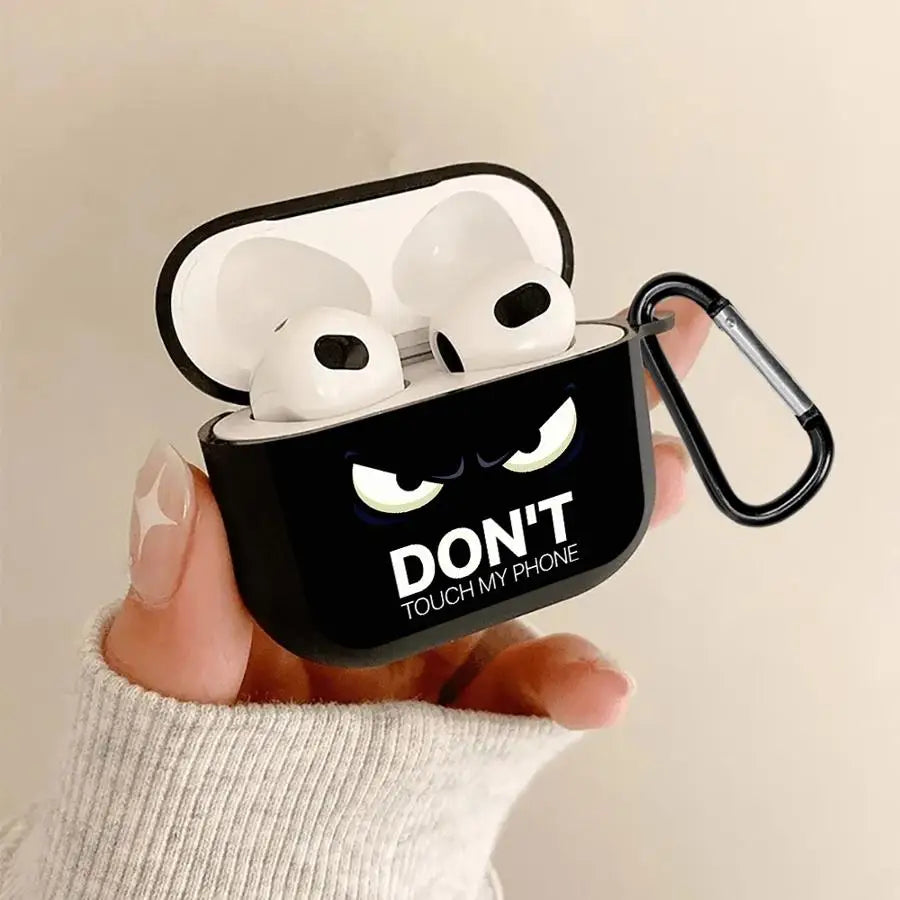 Funda para Airpods 3 Pro3 Pro 4 Pro2 2 1, funda para auriculares, Donnot Touth My Phone Expression
