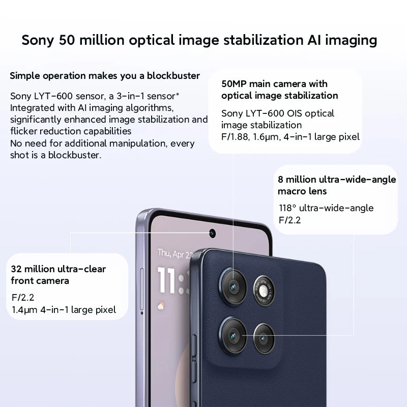 Motorola Moto G100 Pro SmartPhone Dimensity 7300 ROM Global 6,7 pulgadas 1,5 K pOLED 120Hz pantalla 50MP AI cámara 6720mAh teléfono móvil