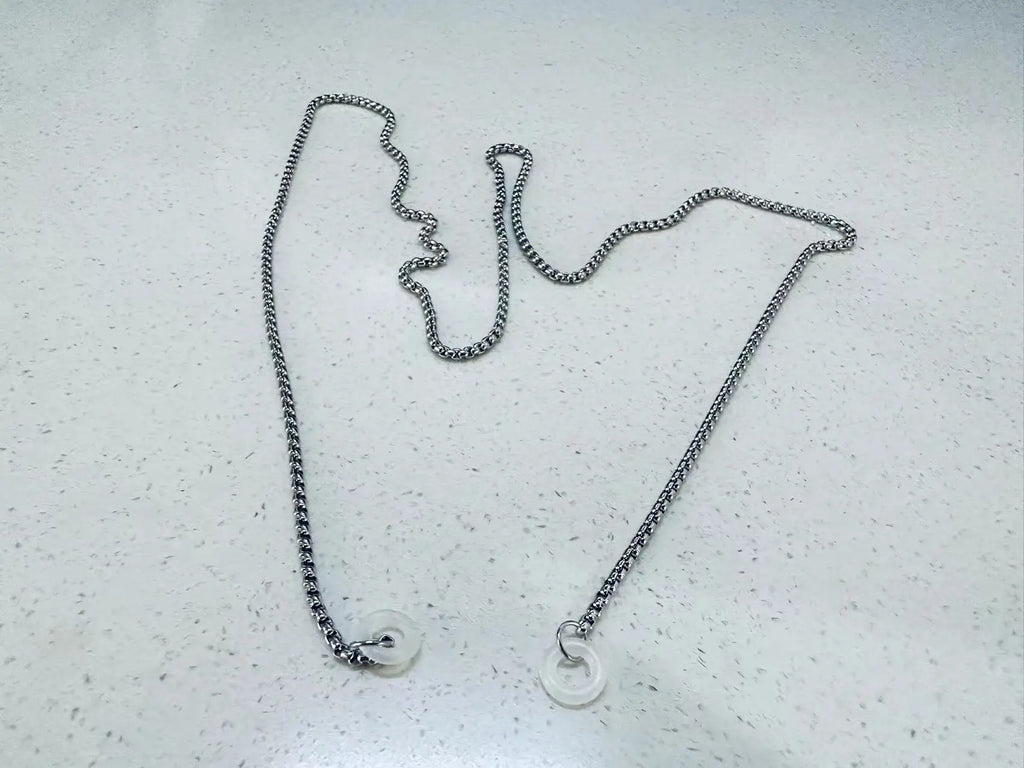 Cadena de auriculares antipérdida para AirPods, cadenas de auriculares a la moda, correa para auriculares inalámbricos para mujer, accesorios para collar de retención