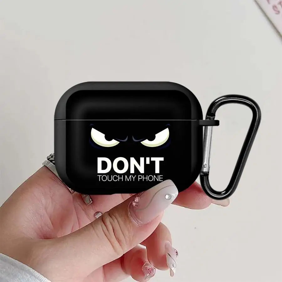 Funda para Airpods 3 Pro3 Pro 4 Pro2 2 1, funda para auriculares, Donnot Touth My Phone Expression