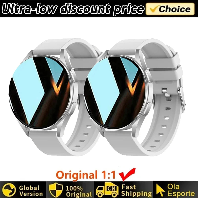 Reloj Inteligente para Mujer, Reloj con 6 Funciones de Monitoreo de Salud, Resistente al Agua, Asistente de Voz, Llamadas Bluetooth, Reloj Inteligente Deportivo Nuevo 2026 para Hombre