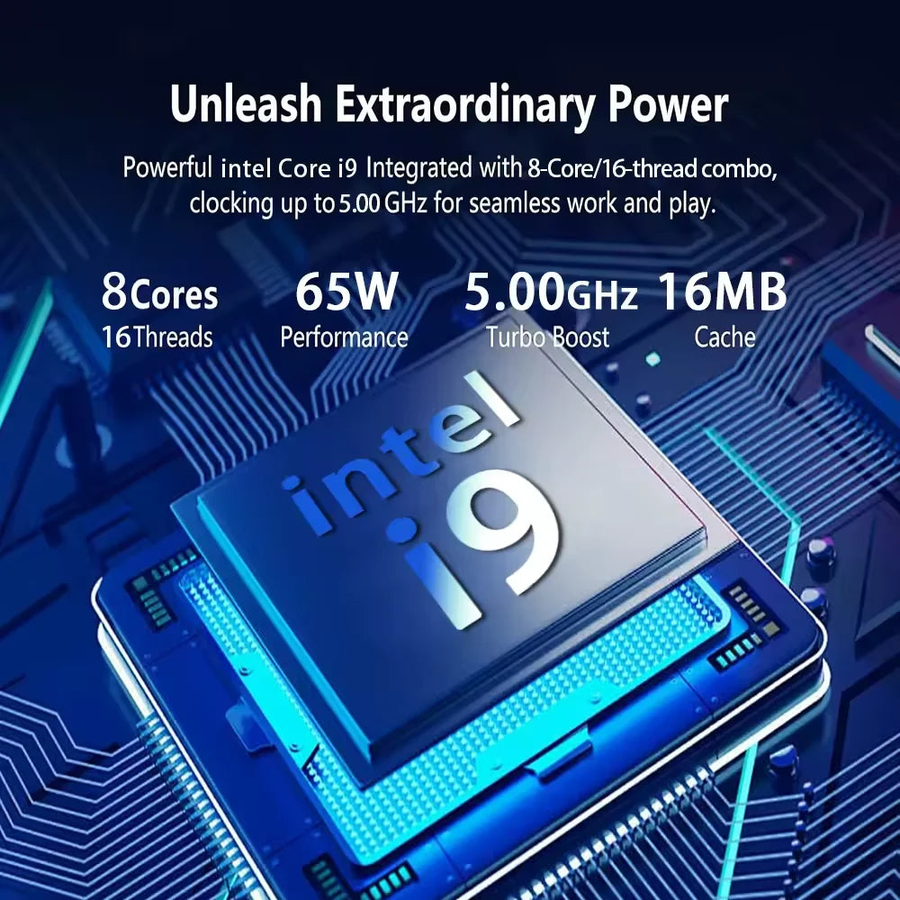 Portátiles de 15 pulgadas con Windows 11 Pro, Intel Core i9-9900, 16 GB de RAM, 1 TB SSD, Office, para juegos, estudio, computadora portátil, PC